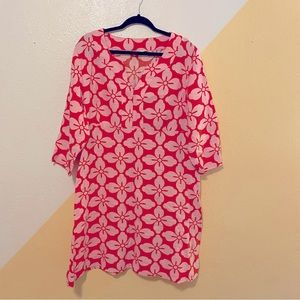 Boden Summer Linen Dress Size 18